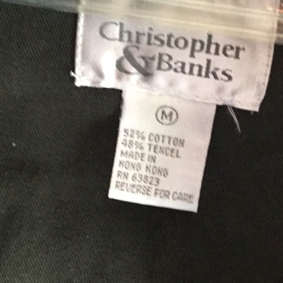 Christopher and Banks forest green jacket - Picture 2 of 5